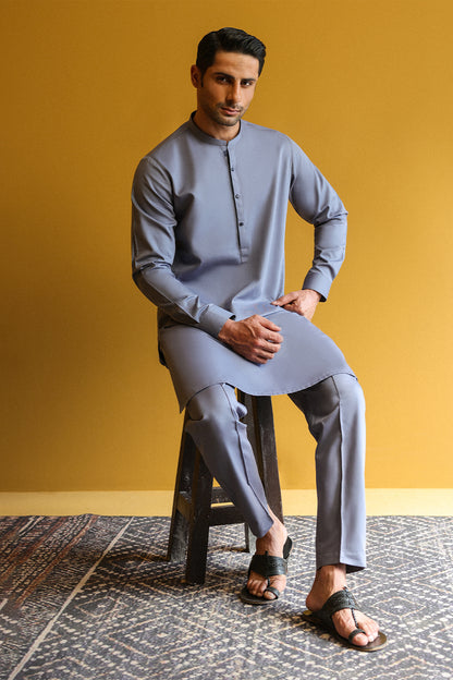 Men's Kurta With Pants - 1897