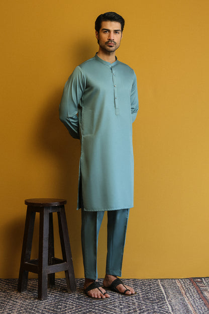 Men's Kurta With Pants - 1897