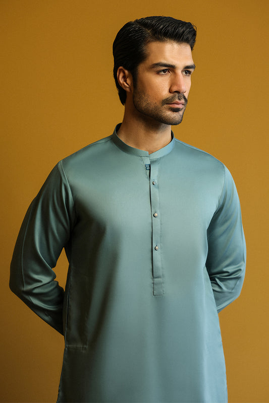 Men's Kurta With Pants - 1897