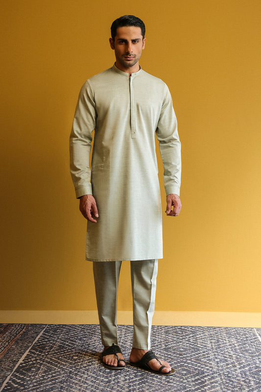Men's Kurta With Pants - 1861