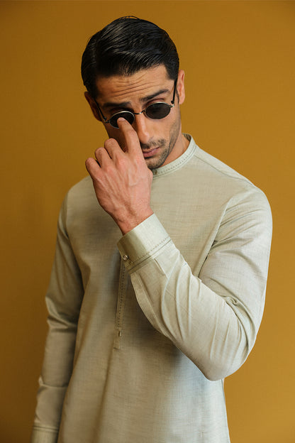 Men's Kurta With Pants - 1861