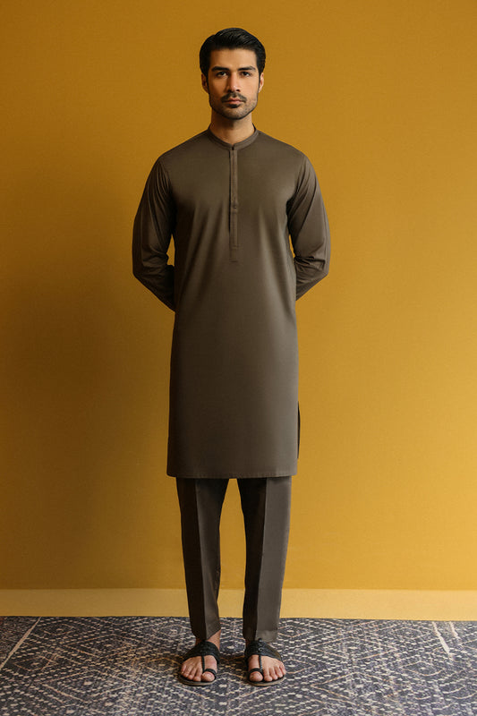 Men's Kurta With Pants - 1863