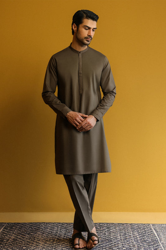Men's Kurta With Pants - 1863