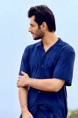 Mens Popcorn Front-Open Tee Online Pakistan