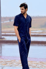 Mens Popcorn Front-Open Tee Online Pakistan
